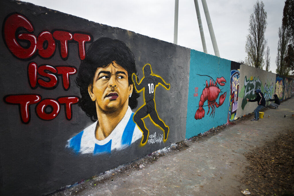 APTOPIX Germany Maradona